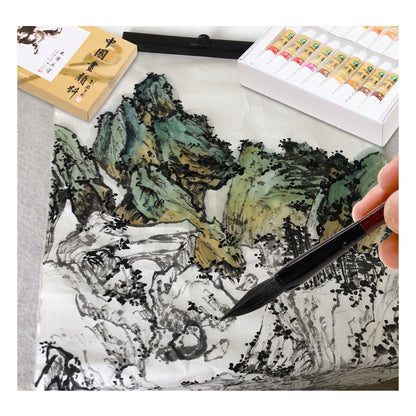 Marie's Artist Chinese Watercolor Paint Set - Professional Quality High Pigment for Vivid Color Mixing - 36 x 12 ml Tubes
