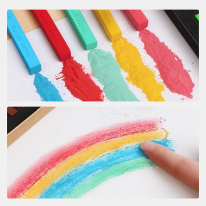 Colored Chalk Pastels – 48 Count, Vibrant Colors, Smooth Application, Ideal for Artists, Teachers, and Students