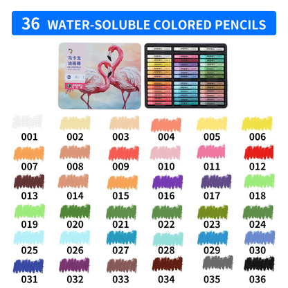 Macaron Oil Pastels Set: 36 Colors with Extra 3 White Oil Pastels for Artists Beginners Adults Teachers - Vibrant Oil Pastel Crayons for Art Painting & Drawing, Blending, Layering, Shading