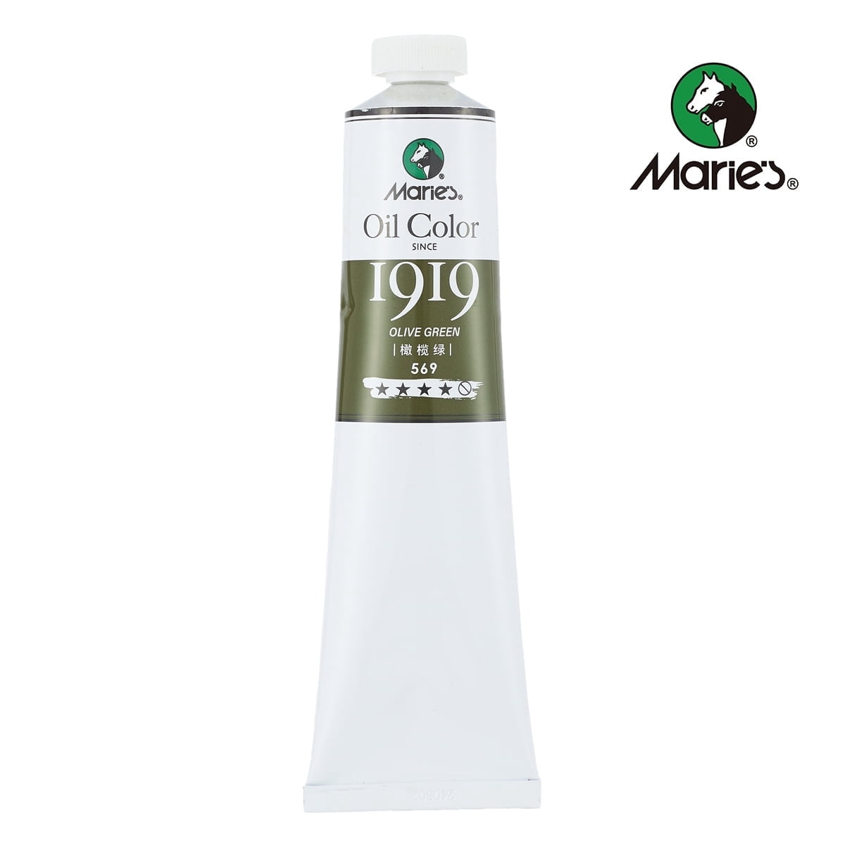 Marie's Oil Color Paint, 170ml Tube – Professional Artists Quality, High Pigment, Smooth Texture (Single Tube)