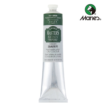 Professional Artist Quality Oil Paint, 200ml(6.74 US fl.oz) Tubes, Artist-Grade Quality (Studio & Hobby Use),Red Light
