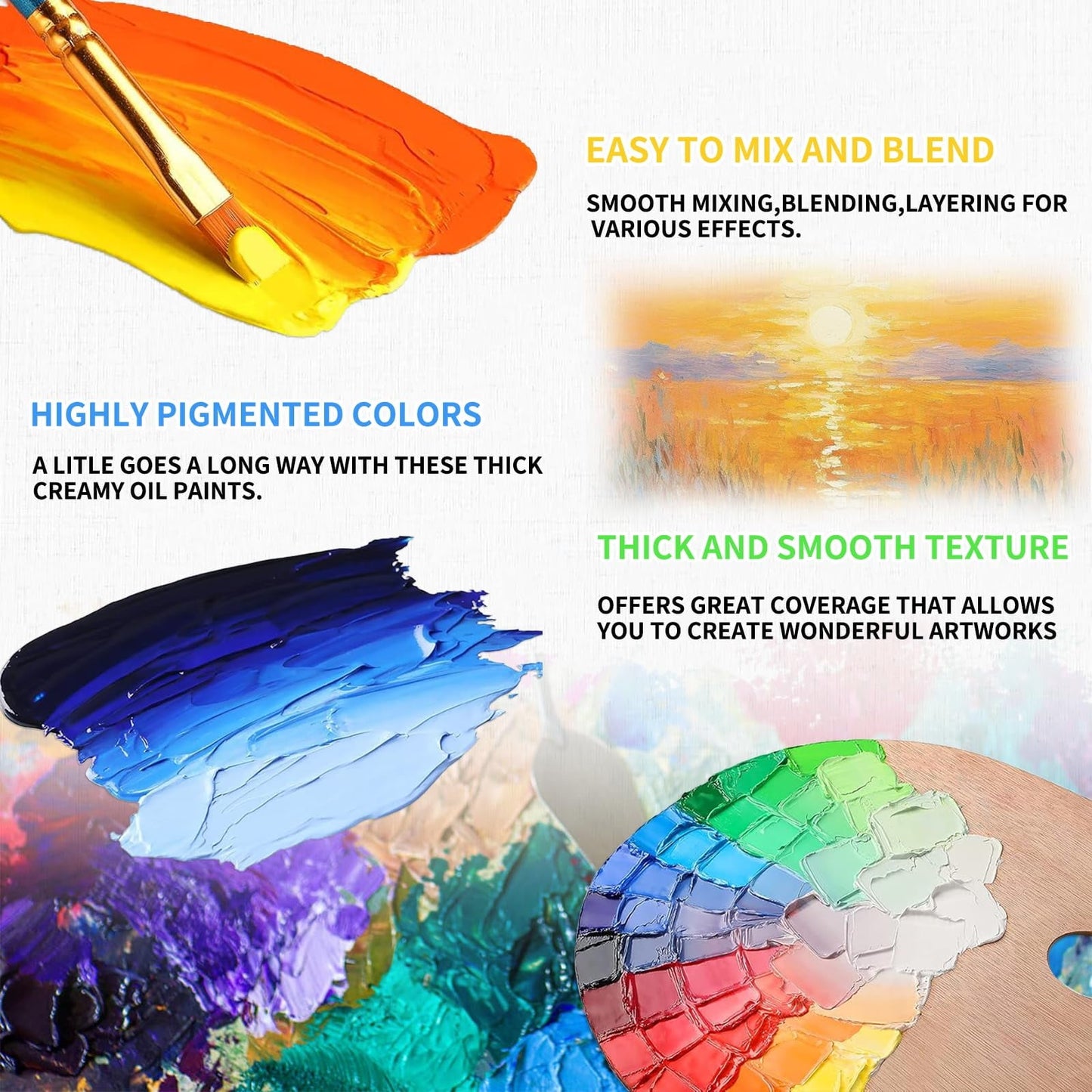 Marie's Oil Color Paint, 170ml Tube – Professional Artists Quality, High Pigment, Smooth Texture (Single Tube)