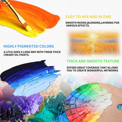 Marie's Oil Color Paint, 170ml Tube – Professional Artists Quality, High Pigment, Smooth Texture (Single Tube)